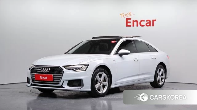 Audi A6 (C8) 2020 Белый из Кореи