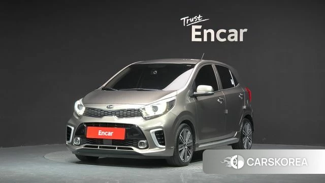 Kia All New Morning (JA) 2019 Серебристо-серый из Кореи