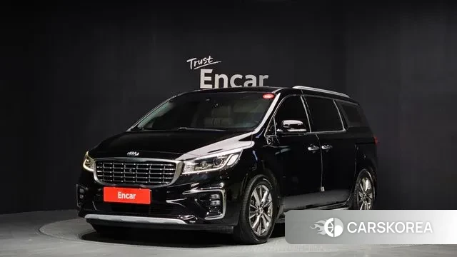 Kia The New Carnival 2018 Черный из Кореи