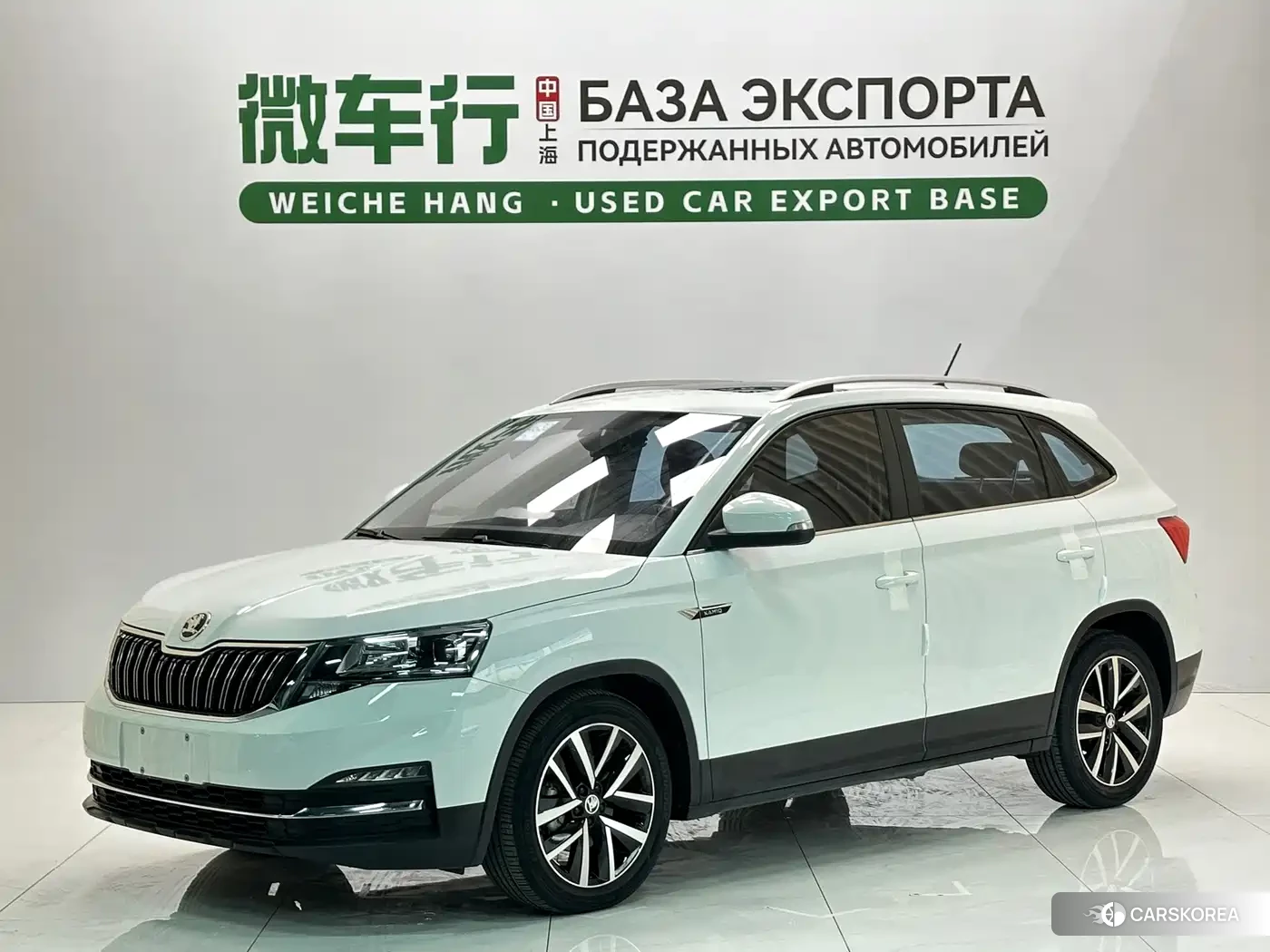 Skoda Kamiq 2022 Белый из Китая