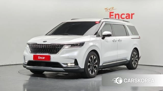 Kia Carnival 4th generation 2021 Белый из Кореи