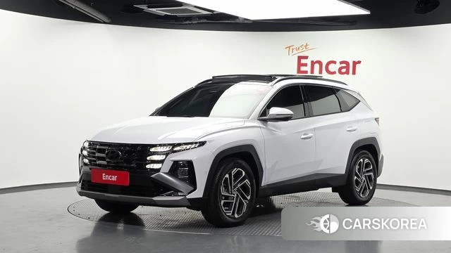 Hyundai The New Tucson Hybrid (NX4) 2025 Белый из Кореи