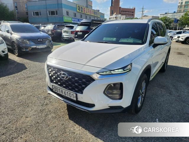 Hyundai Santa Fe TM 2019 Белый из Кореи