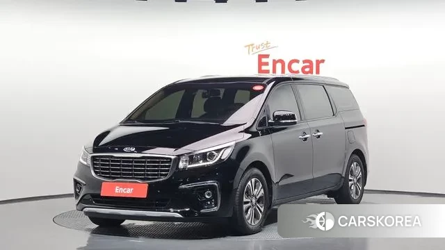 Kia The New Carnival 2020 Черный из Кореи