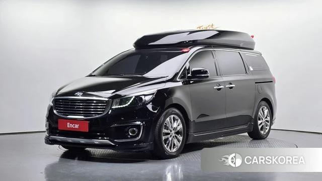 Kia All New Carnival 2018 Черный из Кореи