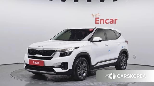 Kia Seltos 2021 Белый из Кореи