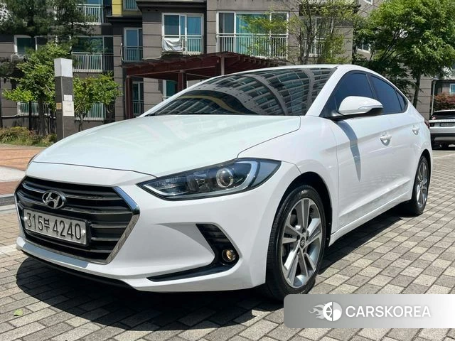 Hyundai Avante AD 2018 Белый из Кореи