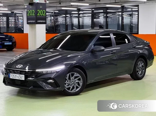 Hyundai The New Avante (CN7) 2025 Серый из Кореи