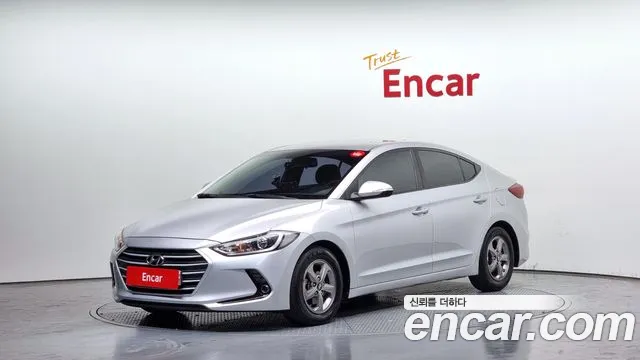 Hyundai Avante AD 2018 Серебряный из Кореи