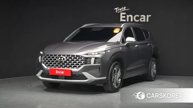 Hyundai The New Santa Fe 2021 Серый из Кореи