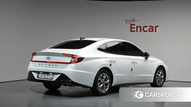 Hyundai Sonata (DN8) 2020 Белый из Кореи