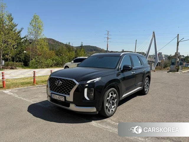 Hyundai Palisade 2021 Черный из Кореи