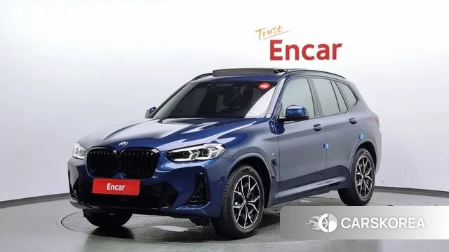 BMW X3 (G01) 2022 Синий из Кореи