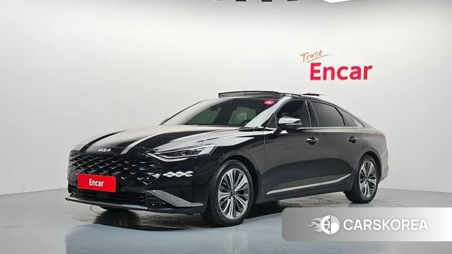 Kia K8 Hybrid 2023 Черный из Кореи