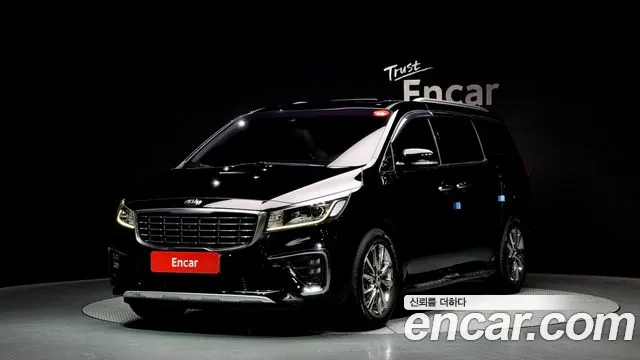 Kia The New Carnival 2018 Черный из Кореи