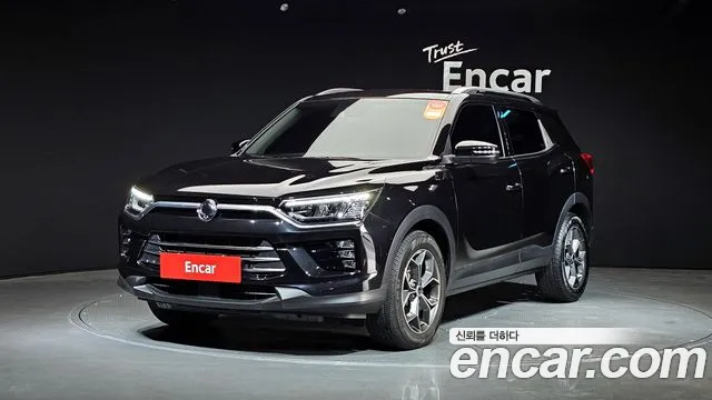 Ssangyong Beautiful Korando 2020 Черный из Кореи