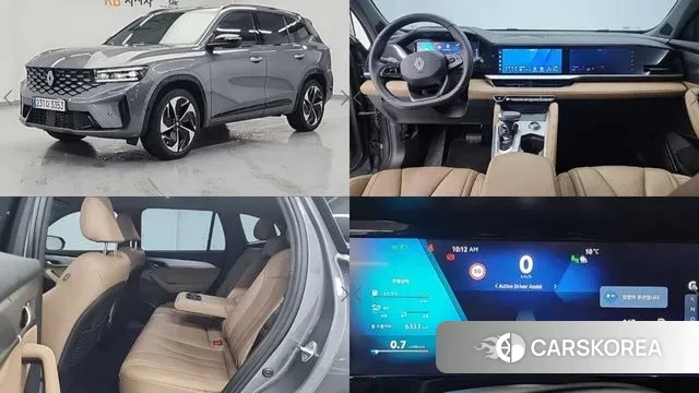 Renault Korea (Samsung) Grand Coleos 2025 Серый из Кореи