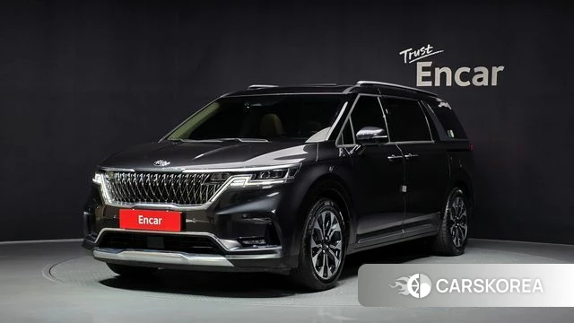 Kia Carnival 4th generation 2021 Серый из Кореи