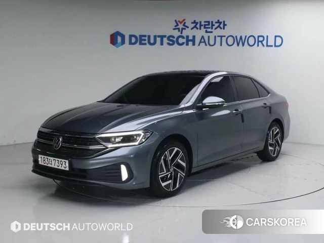 Volkswagen 7th Generation of Jetta 2022 Серый из Кореи