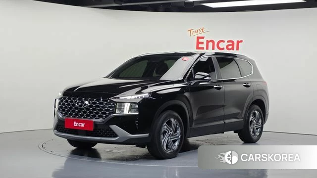 Hyundai The New Santa Fe 2023 Черный из Кореи