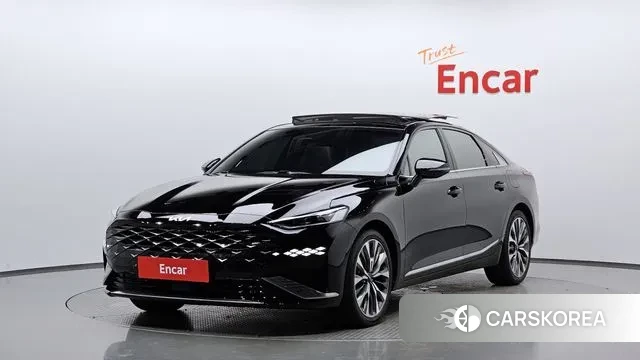 Kia K8 2021 Черный из Кореи