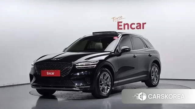 Genesis GV70 2021 Черный из Кореи