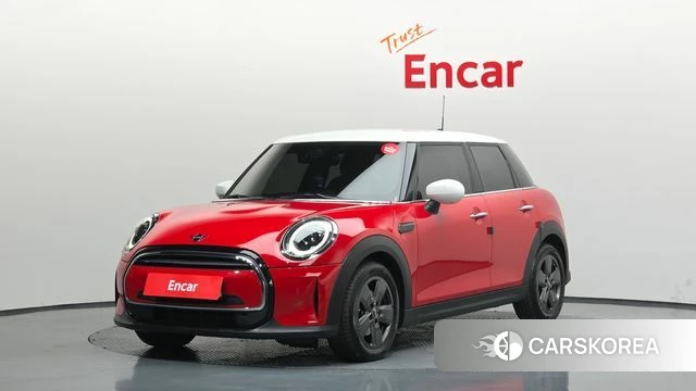 Mini Cooper 2023 Красный из Кореи