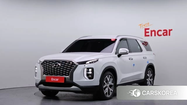 Hyundai Palisade 2021 Белый из Кореи