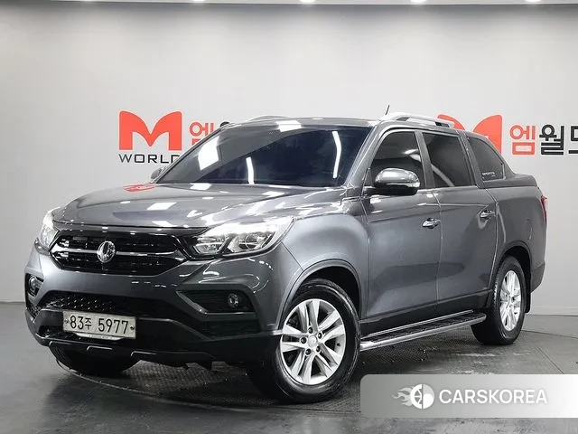 Ssangyong Rexton Sports 2018 Серый из Кореи