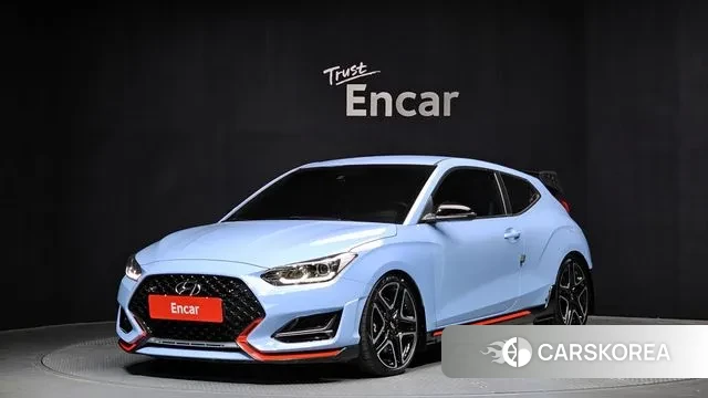 Hyundai Veloster (JS) 2021 Светло-серебряный цвет из Кореи