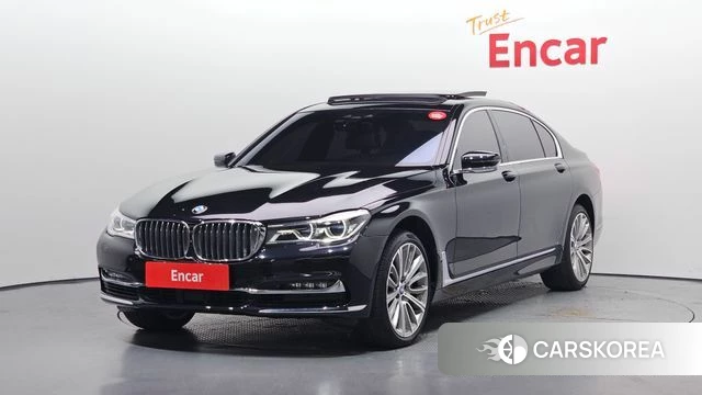 BMW 7 Series (G11) 2018 Черный из Кореи
