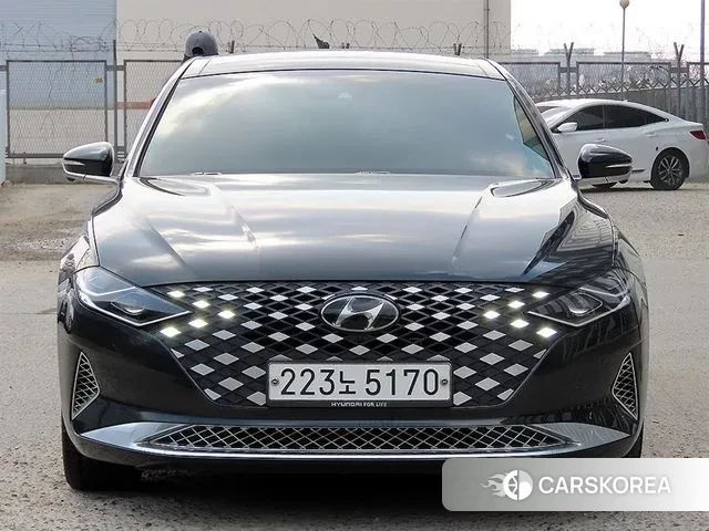 Hyundai The New Grandeur IG Hybrid 2019 Черный из Кореи