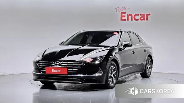 Hyundai Sonata Hybrid (DN8) 2020 Черный из Кореи