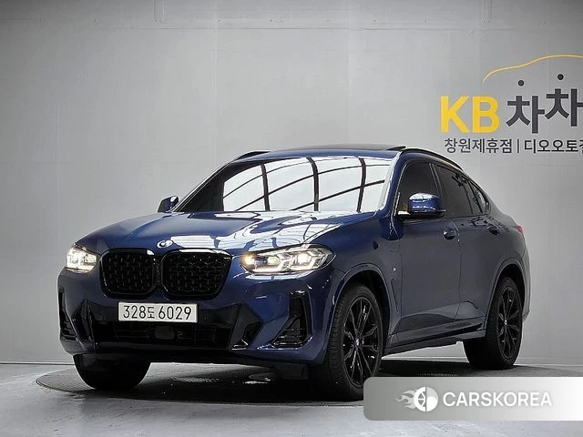BMW X4 (G02) 2025 Синий из Кореи