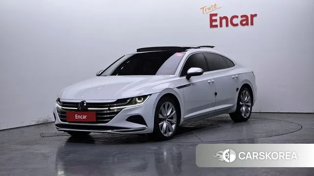 Volkswagen Arteon 2022 Белый из Кореи