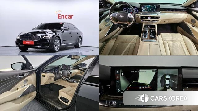 Kia More K9 2018 Черный из Кореи