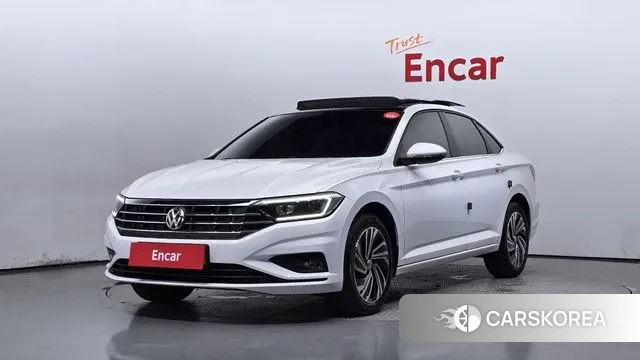 Volkswagen 7th Generation of Jetta 2020 Белый из Кореи