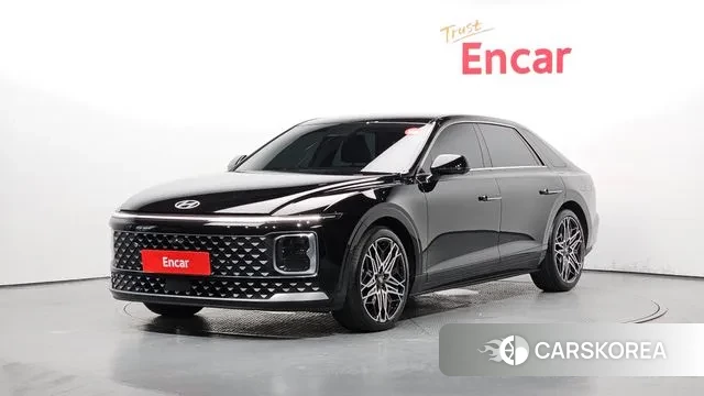 Hyundai Grandeur Hybrid (GN7) 2023 Черный из Кореи