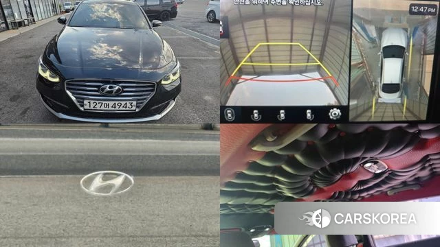 Hyundai Grandeur IG 2019 Черный из Кореи