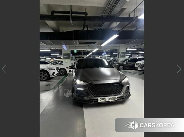 Hyundai Avante AD 2018 Серый из Кореи
