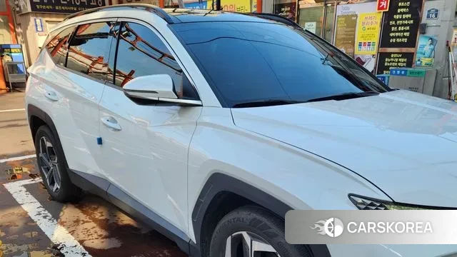 Hyundai Tucson (NX4) 2020 Белый из Кореи