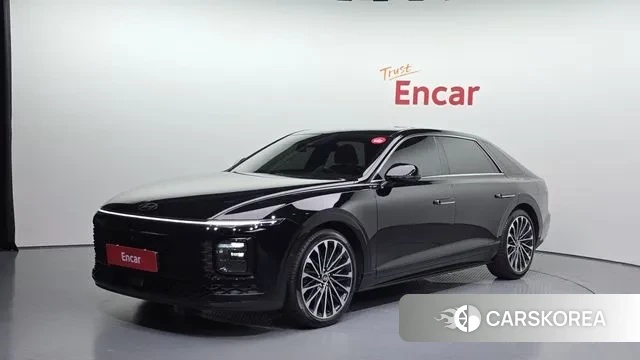 Hyundai Grandeur (GN7) 2023 Черный из Кореи