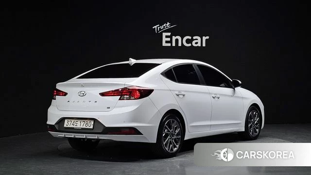 Hyundai The New Avante AD 2019 Белый из Кореи