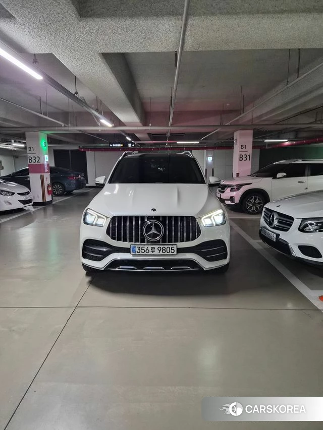 Mercedes-Benz GLE-Class W167 2020 Белый из Кореи