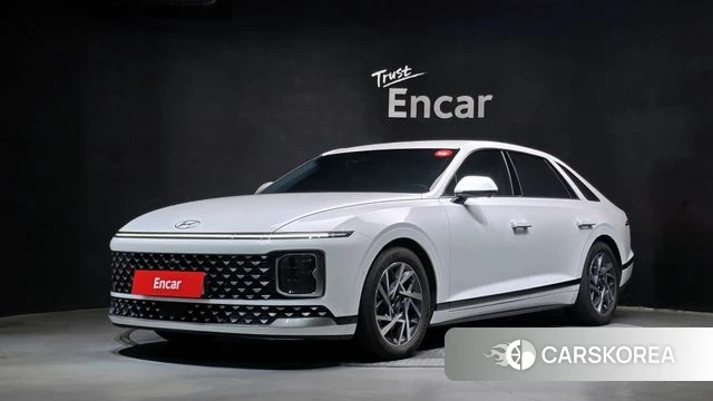 Hyundai Grandeur (GN7) 2023 Белый из Кореи