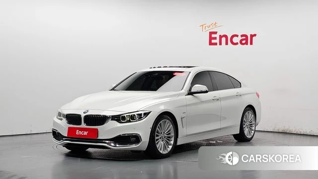 BMW 4 Series (F32) 2018 Белый из Кореи