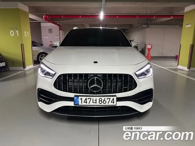 Mercedes-Benz GLA - Class H247 2022 Белый из Кореи