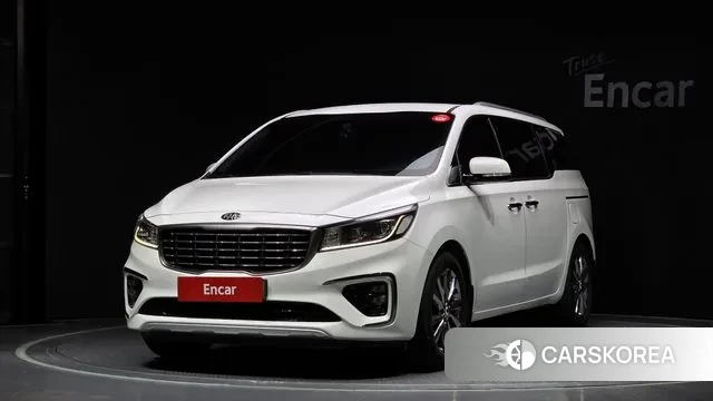 Kia The New Carnival 2018 Белый из Кореи