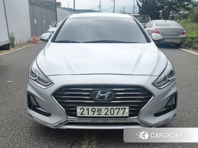 Hyundai Sonata New Rise 2018 Серебристо-серый из Кореи