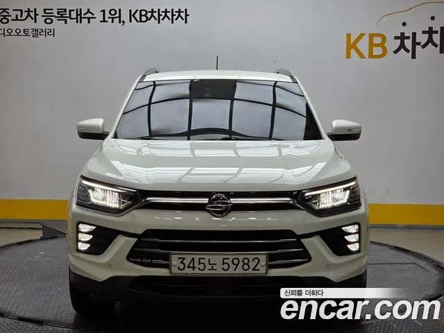 Ssangyong Beautiful Korando 2020 Белый из Кореи
